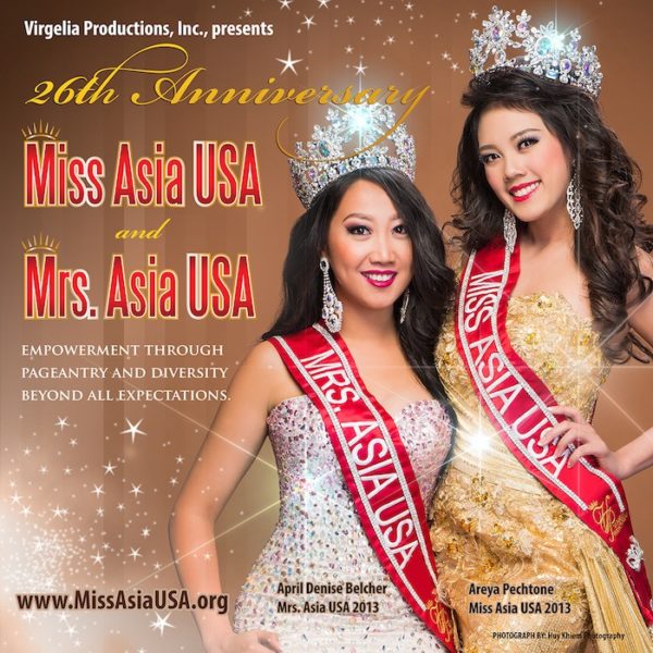 26th Annual Miss Asia USA and Mrs. Asia USA Cultural Pageants on