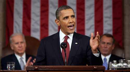 In State of the Union, Obama Calls on GOP to Help Middle Class