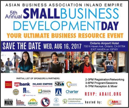FIFTH ANNUAL SMALL BUSINESS DEVELOPMENT DAY,“A Speed Dating Event for the Ages”