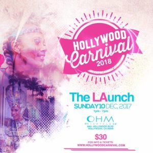 Hollywood Carnival to Announce their June Event Sunday December 10 at Ohm Nightclub in Hollywood