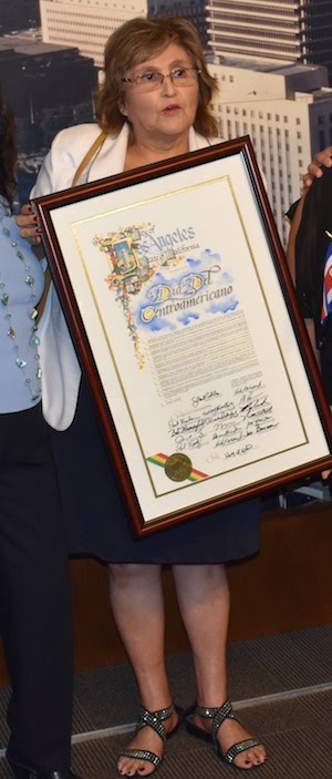 Councilmember Gil Cedillo Approves Proclamation Of Central American Day