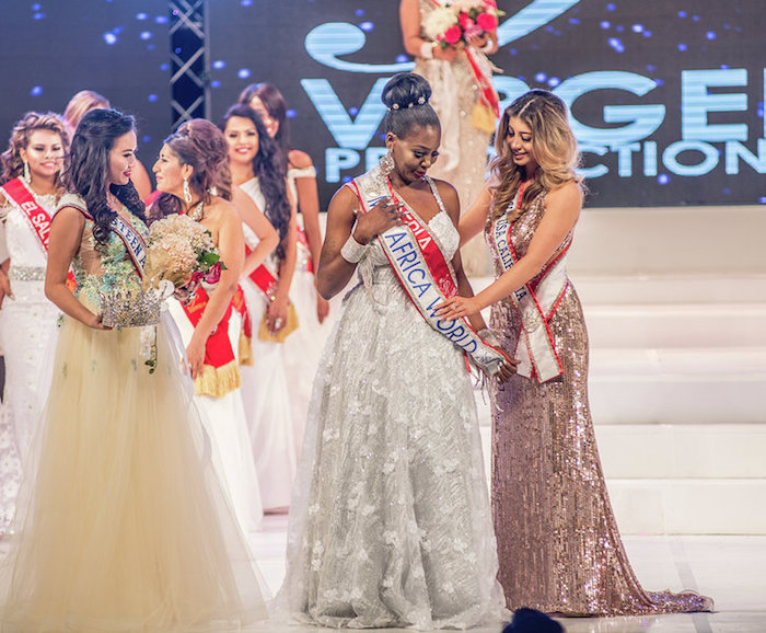 VIRGELIA PRODUCTIONS CROWNS UCHE UMEAGUKWU FIRST MISS AFRICA WORLD AT THE 29TH ANNUAL PAGEANT