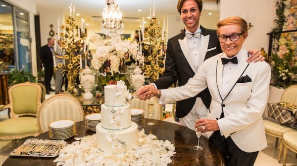 Wedding Bells Ring in Hollywood!Celebrity Hair Stylist Rafael de Marchena-Huyke and Fashion Expert Erik Putzbach Bori Tie the Knot