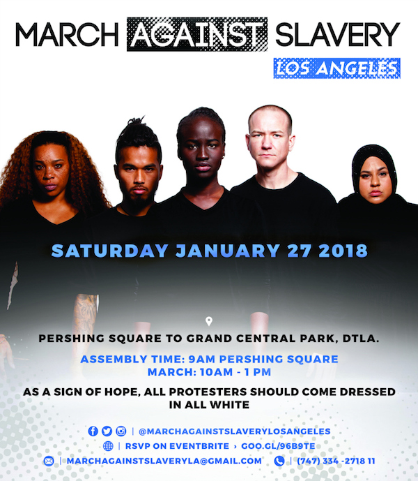 the “March Against Slavery in Libya and Beyond”