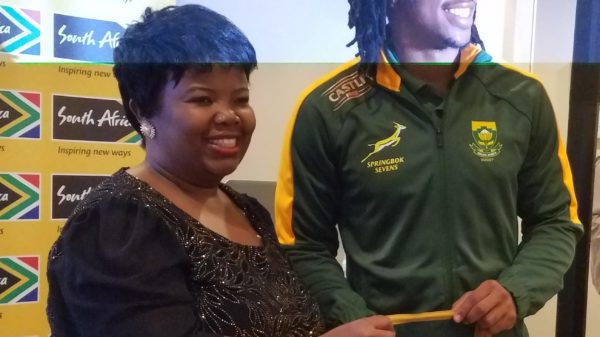 South African Consulate-General LA Receives World Rugby Champions, The Springboks