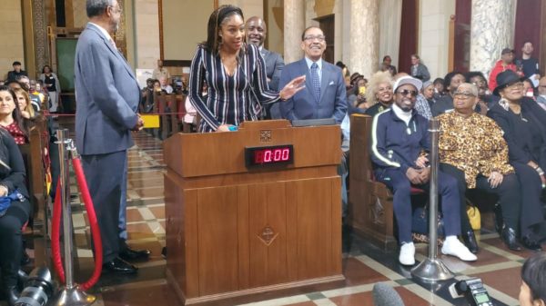 Tiffany Haddish, Eddie Griffin Honored at City Hall during Black History Month Celebration