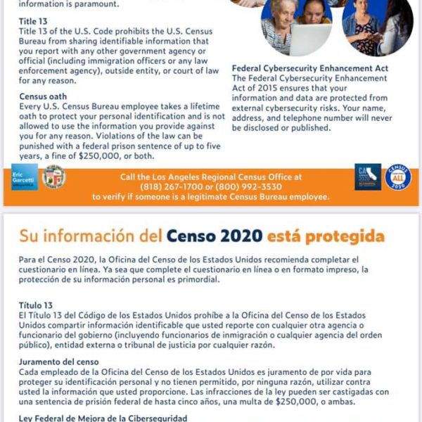 Census 2020: Make CD 9 Count / Censo del 2020: Asegúrese que el Distrito 9 Cuente