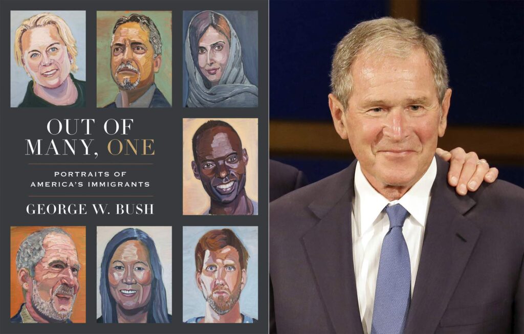 Former President Bush pays tribute to immigrants in new book - KSAT San Antonio