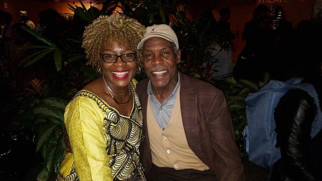 Pam Anchang And Actor Danny Glover