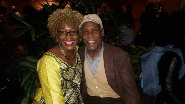 Pam Anchang And Actor Danny Glover