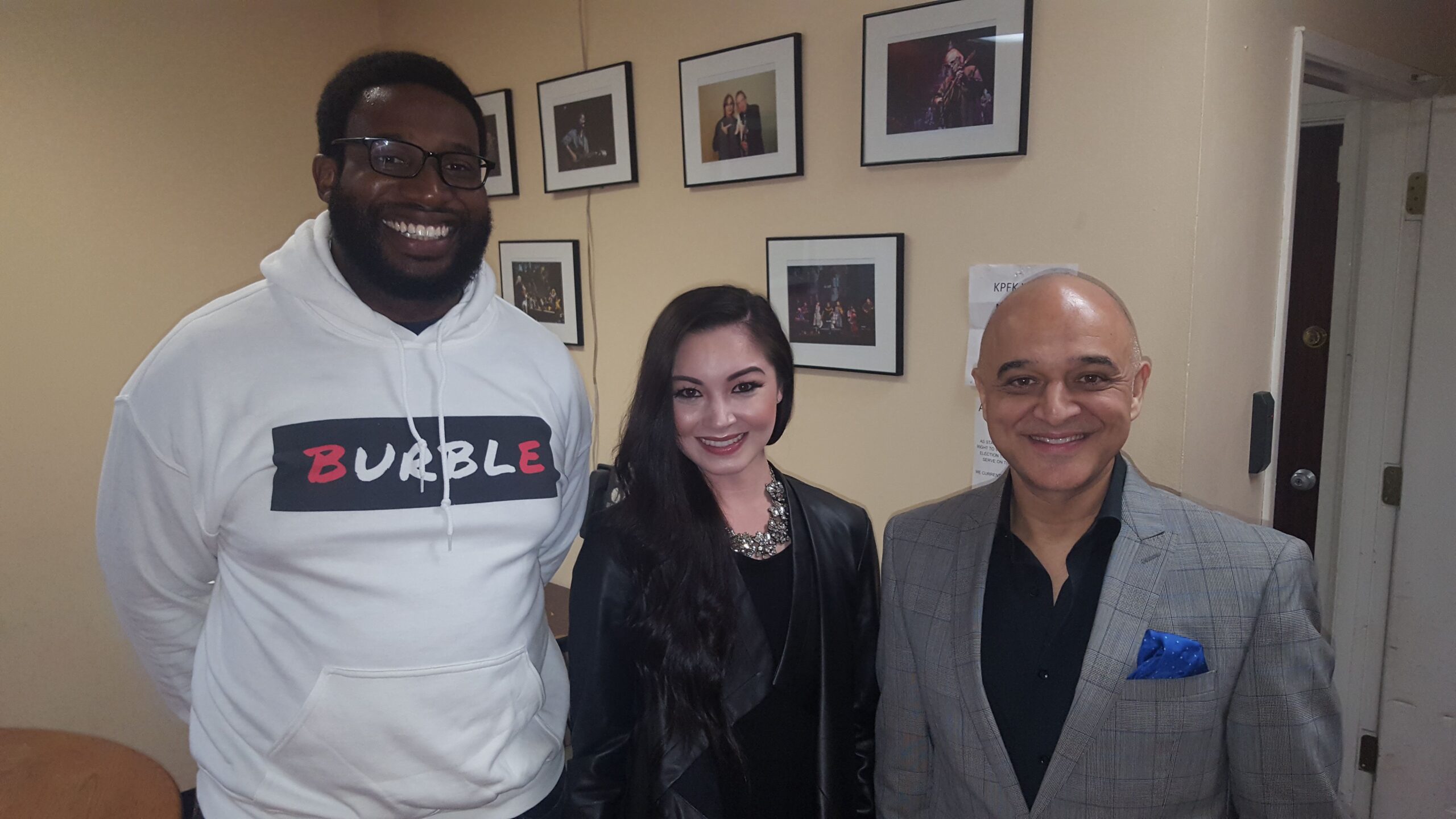 Ugo Mbelu Ashley Park and Omar Akram scaled