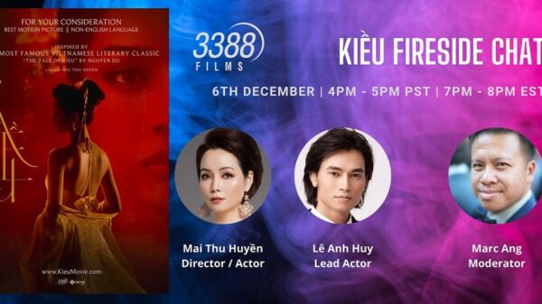 3388 Films Presents Vietnam's Official Selection and Box Office Topper Bố Già (Dad, I’m Sorry) and Award-Winning Period Drama Kiều FYC for 2022 Awards Season