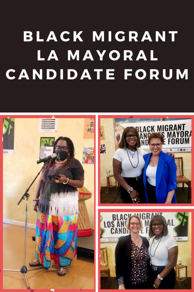 Immigrant Activist Kevin De Leon Snubs Black Migrant Mayoral Candidate Forum, While Karen Bass and Gina Viola Engage