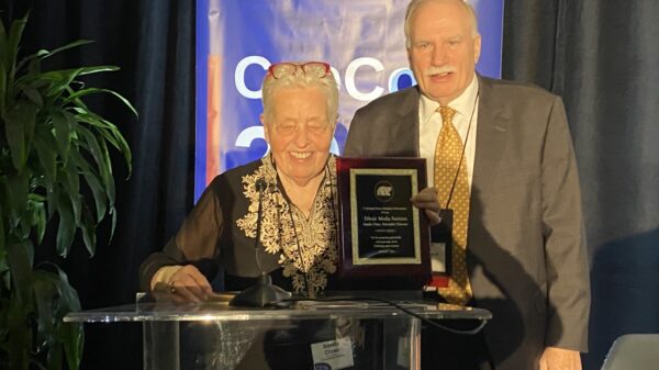 Sandy Close, Founder of Ethnic Media Services Honored at CNPA's CAPCon 2023 for Advocating for Diverse Communities Photo by Immigrant Magazine
