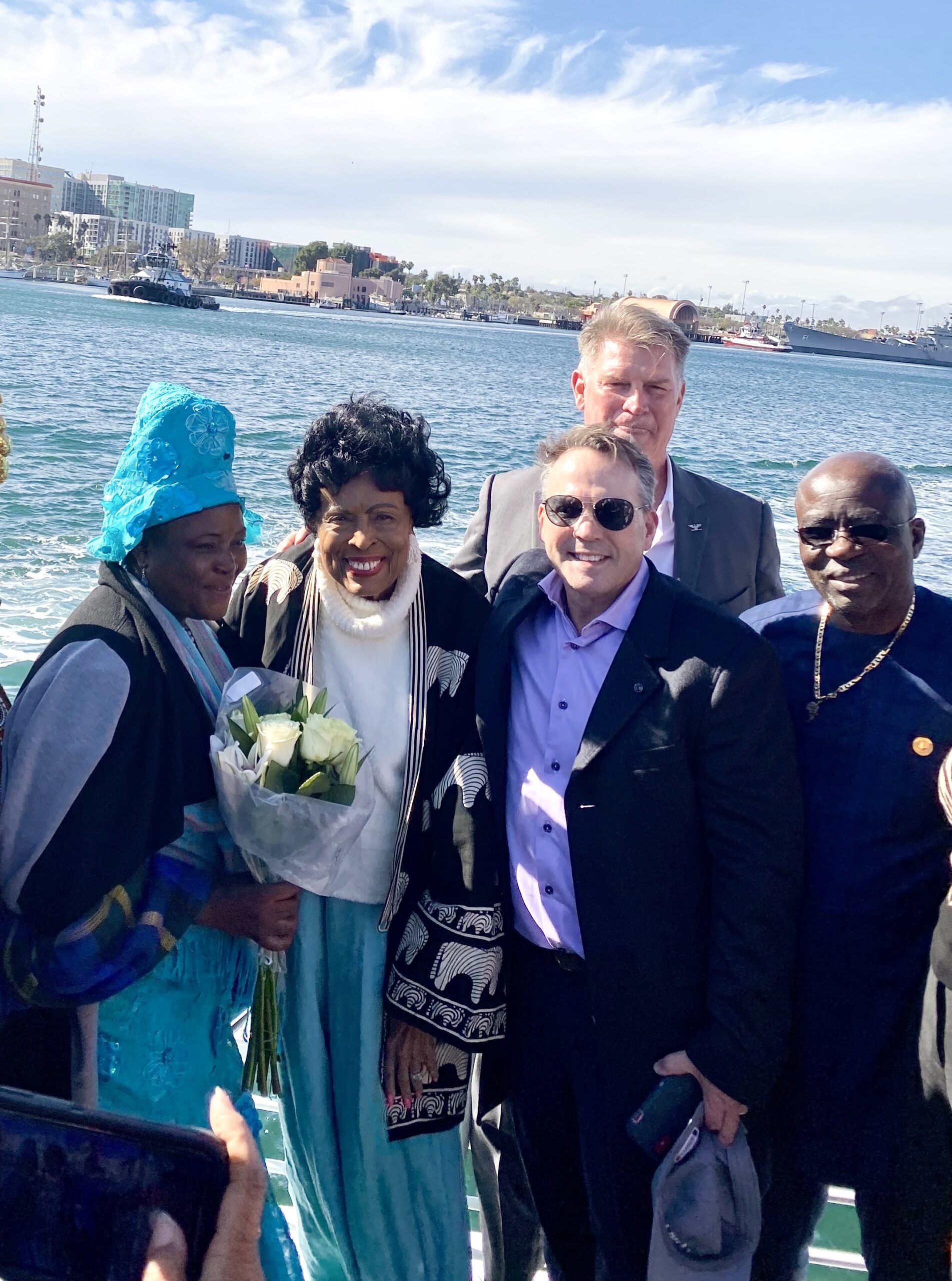 Mayor Annie Kapandula Kalamatila of Lufwanyama, Zambia, Explores Port of Los Angeles