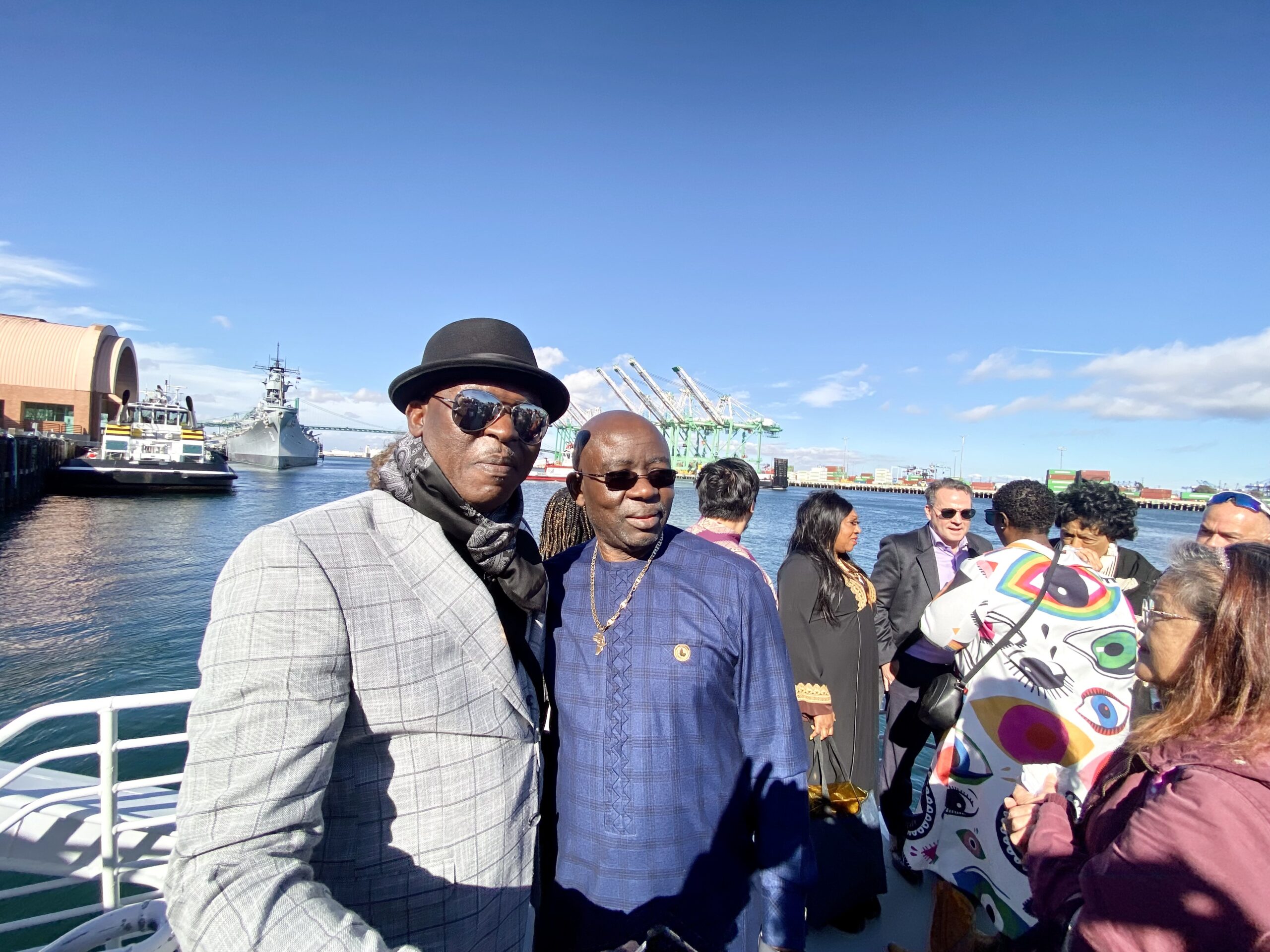 Mayor Annie Kapandula Kalamatila of Lufwanyama, Zambia, Explores Port of Los Angeles