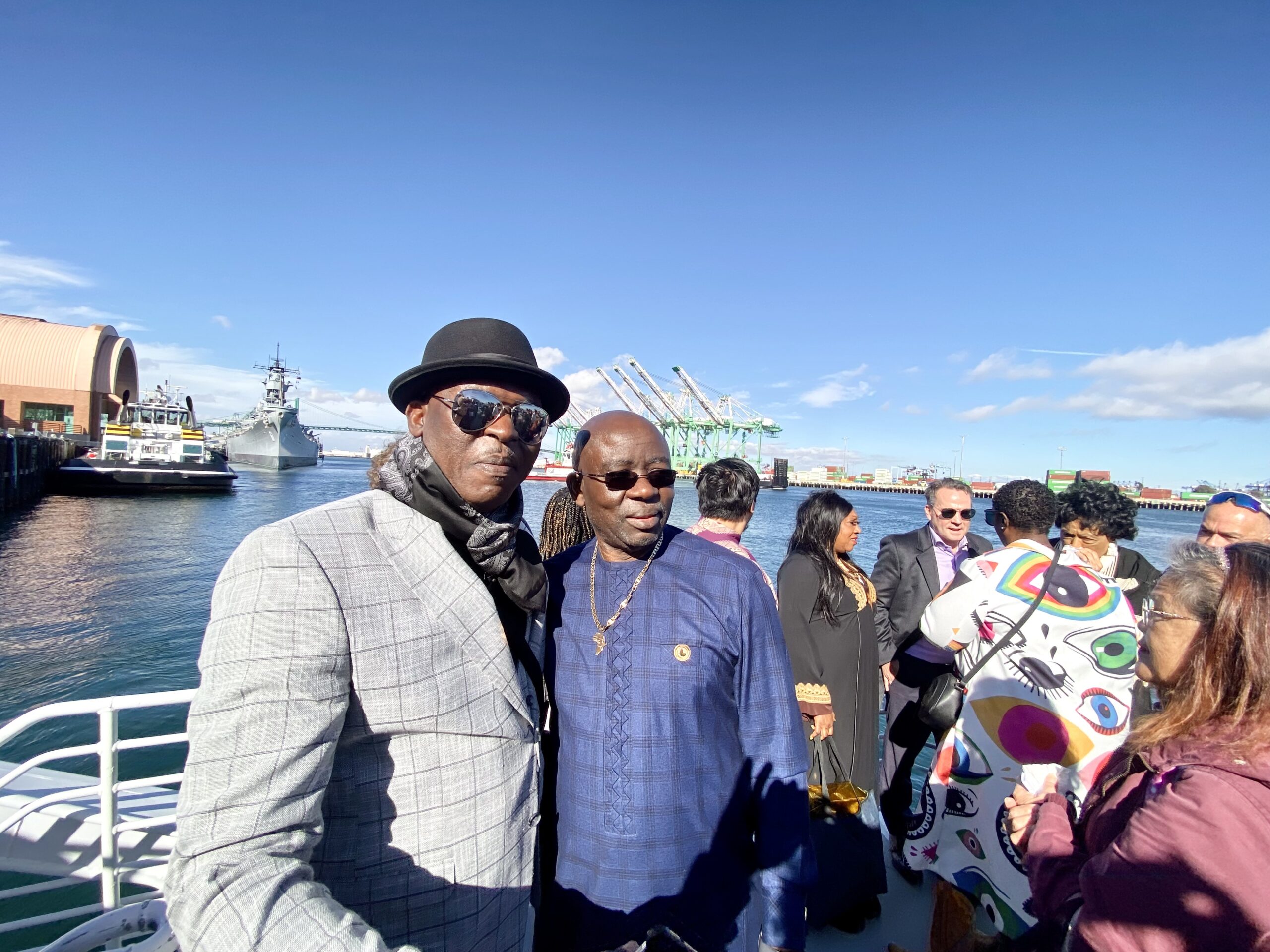 Mayor Annie Kapandula Kalamatila of Lufwanyama, Zambia, Explores Port of Los Angeles