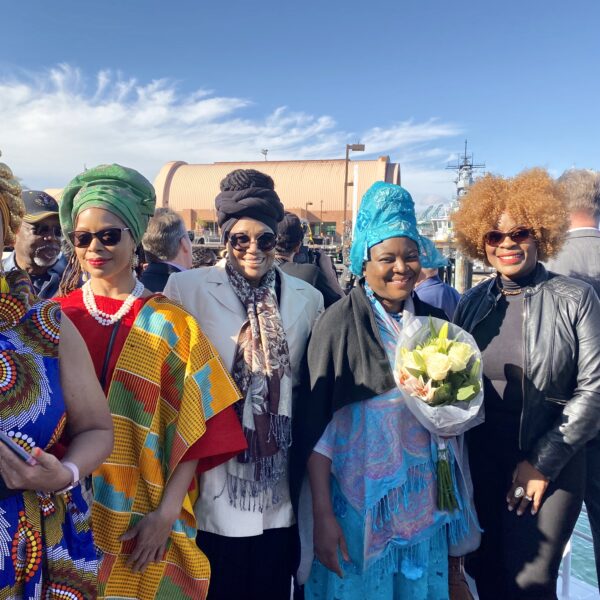 Mayor Annie Kapandula Kalamatila of Lufwanyama, Zambia, Explores Port of Los Angeles