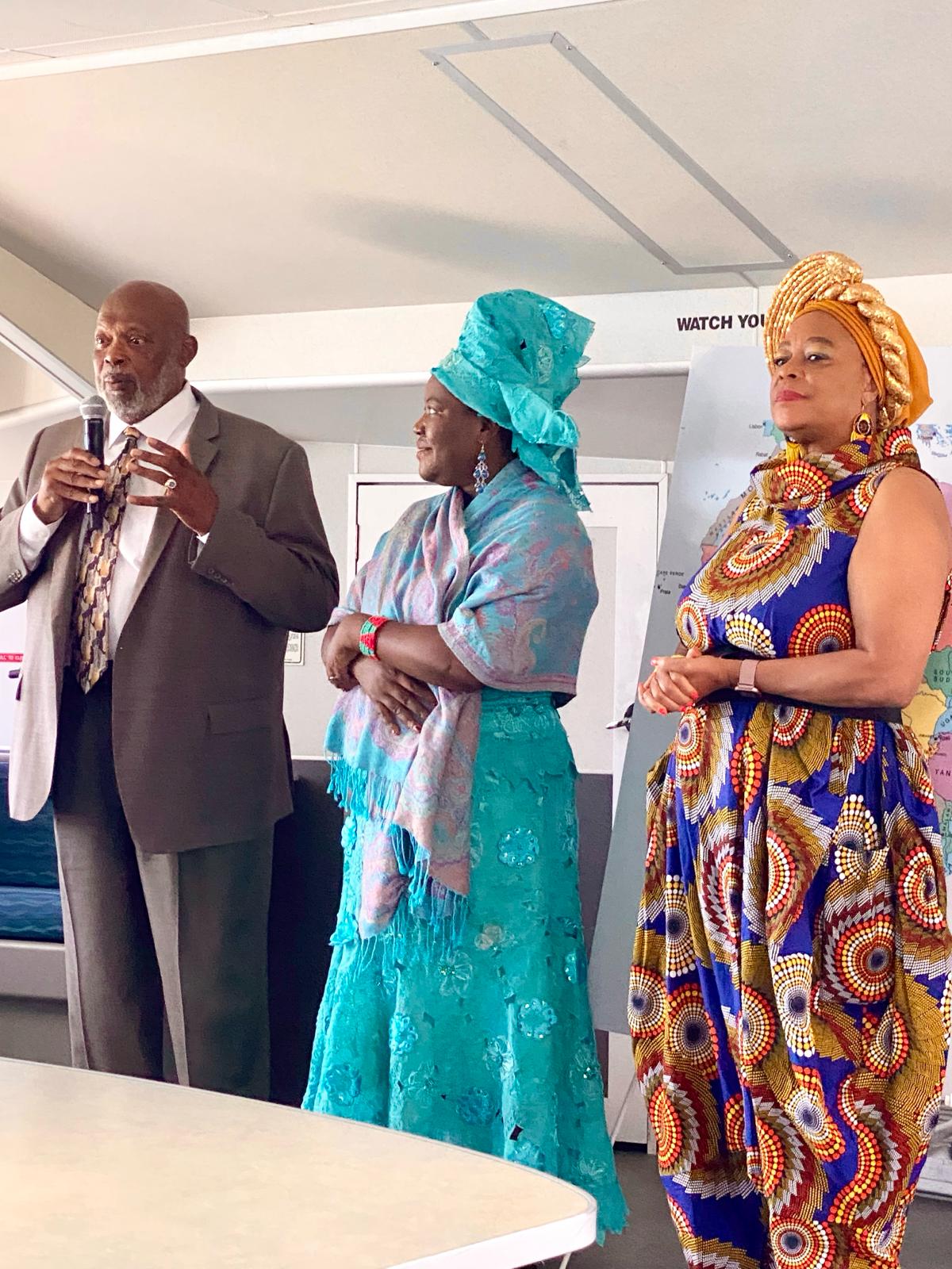 Mayor Annie Kapandula Kalamatila of Lufwanyama, Zambia, Explores Port of Los Angeles