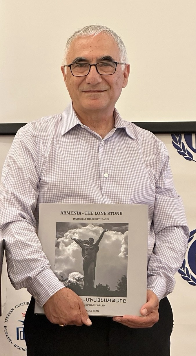 Armenia - The Lone Stone is a photographic book that is the voice of an immigrant in the U.S.