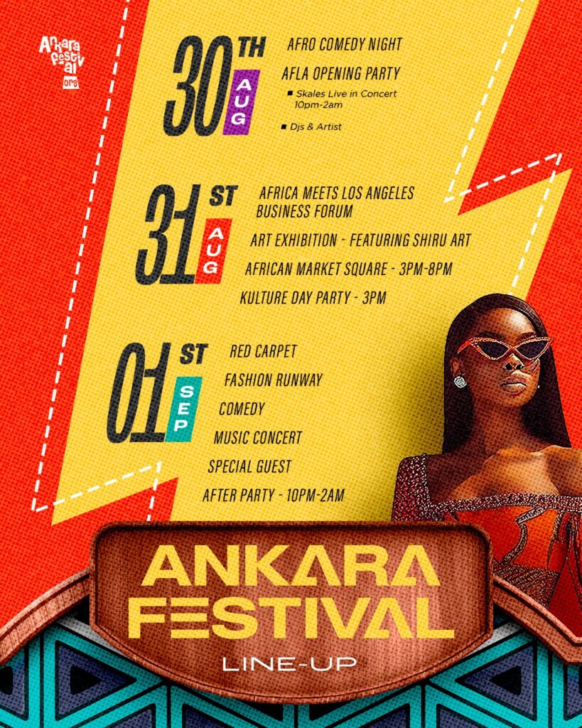Discover African Excellence: Celebrate Culture and Commerce at the 15th Annual Ankara Festival Los Angeles 2024