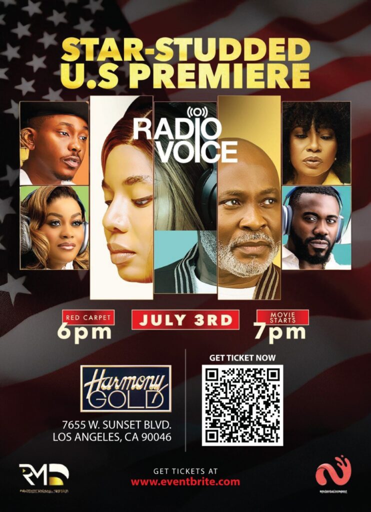 “Radio Voice” Brings Nollywood to Hollywood: A Landmark LA Premiere Backed by The Immigrant Magazine