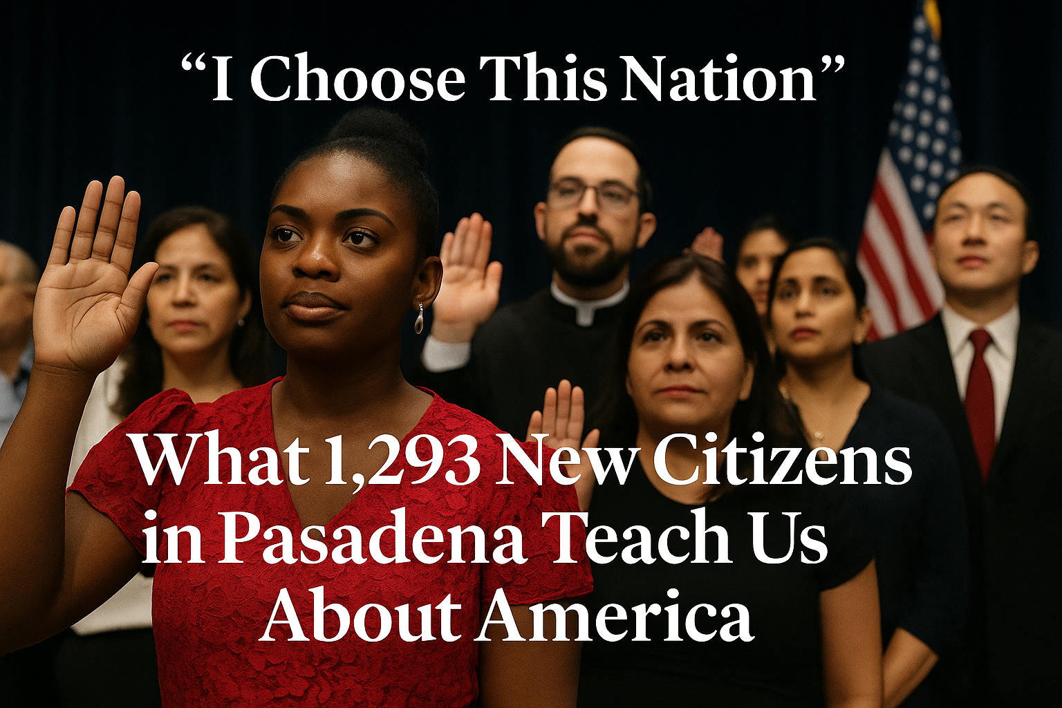 Amid Crackdowns, 1,293 Immigrants Just Became Americans. This Is Their America