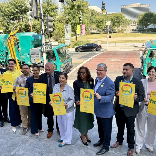 LA Civil Rights Celebrates “Just Say Hello” Campaign Citywide Rollout on International Friendship Day 2025 New Phase of “LA For All” Initiative Aims to Stop Hate, Build Belonging Across Los Angeles