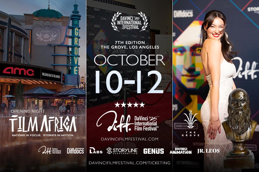 FilmAfrica Headlines DaVinci International Film Festival Opening Night at The Grove