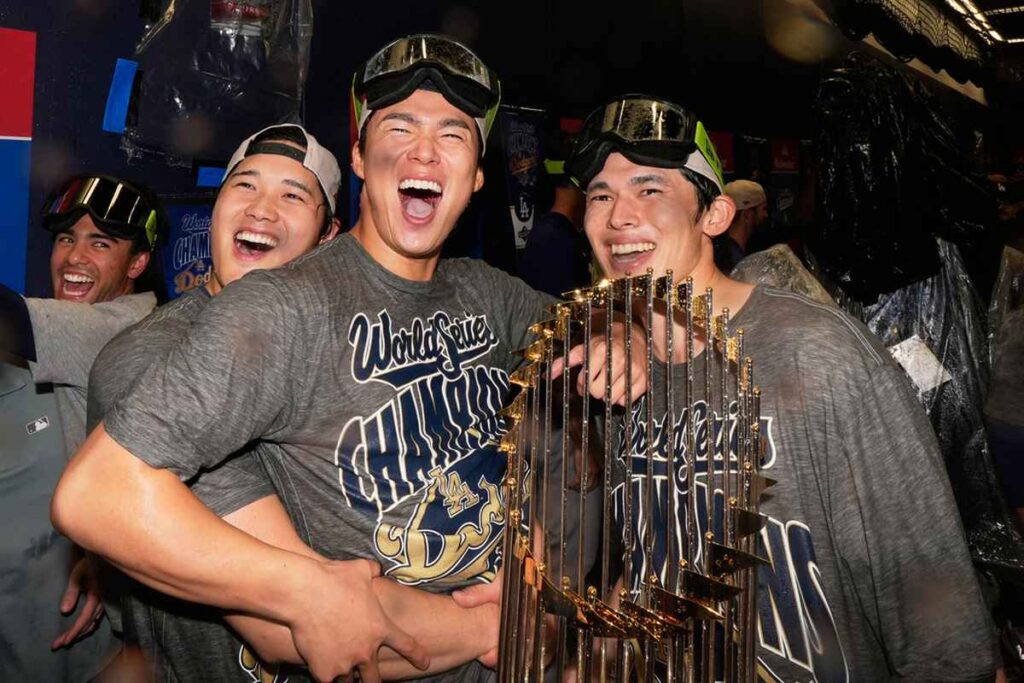Ohtani, Yamamoto, and Sasaki Led the Dodgers to Glory—And Redefined Immigrant Greatness in America