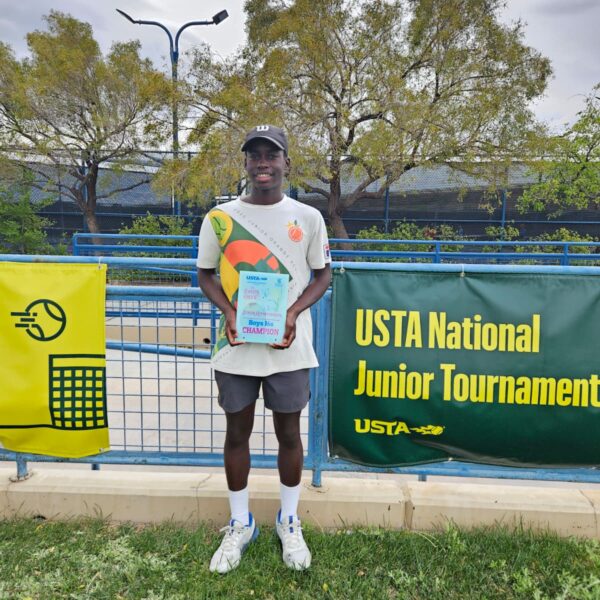 A New Tennis Legacy Begins: Behleu Fomukong, 15, Rises With His Twin by His Side